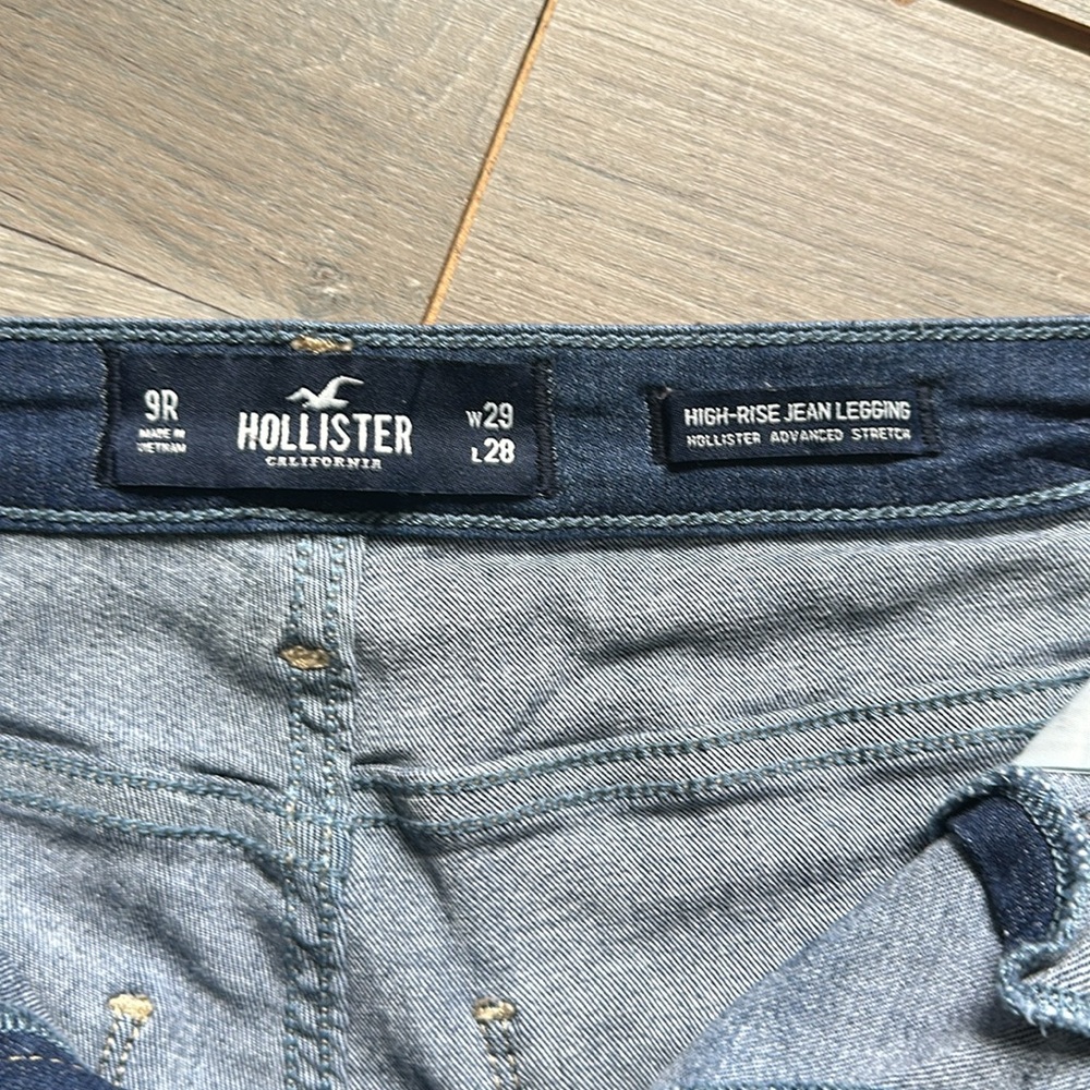 Hollister high rise Jean jeggings - Picture 7 of 8